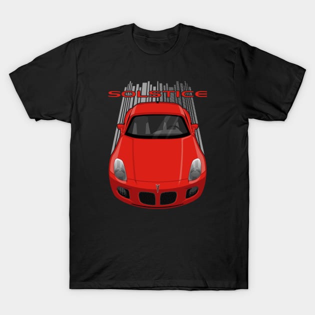 Pontiac Solstice GXP Coupe - Red T-Shirt by V8social